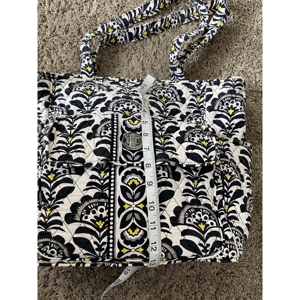 Large Vera Bradley Tote Bag Purse Euc - Picture 5 of 6
